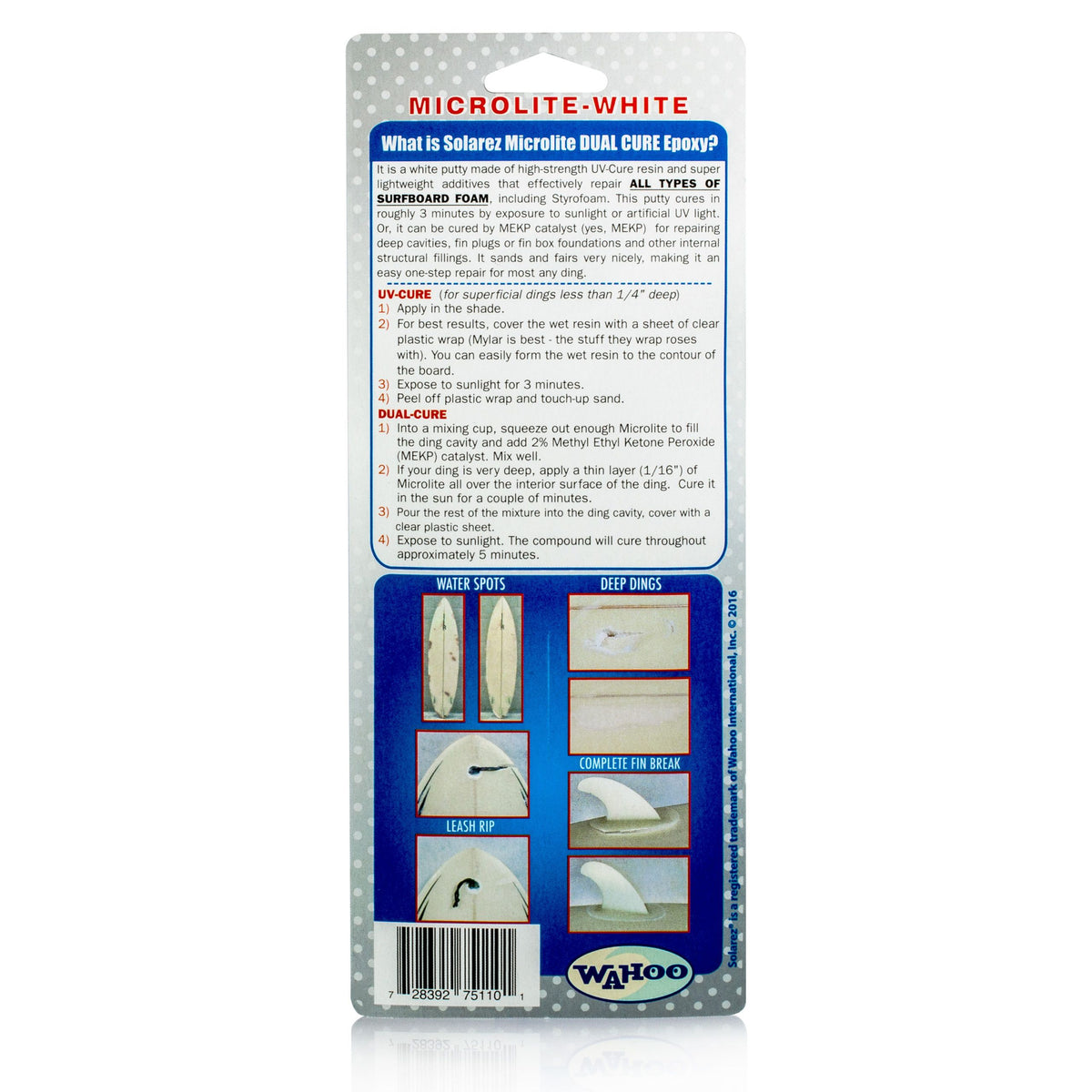 Epoxy Microlite Ding Repair (1.0 OZ Tube)