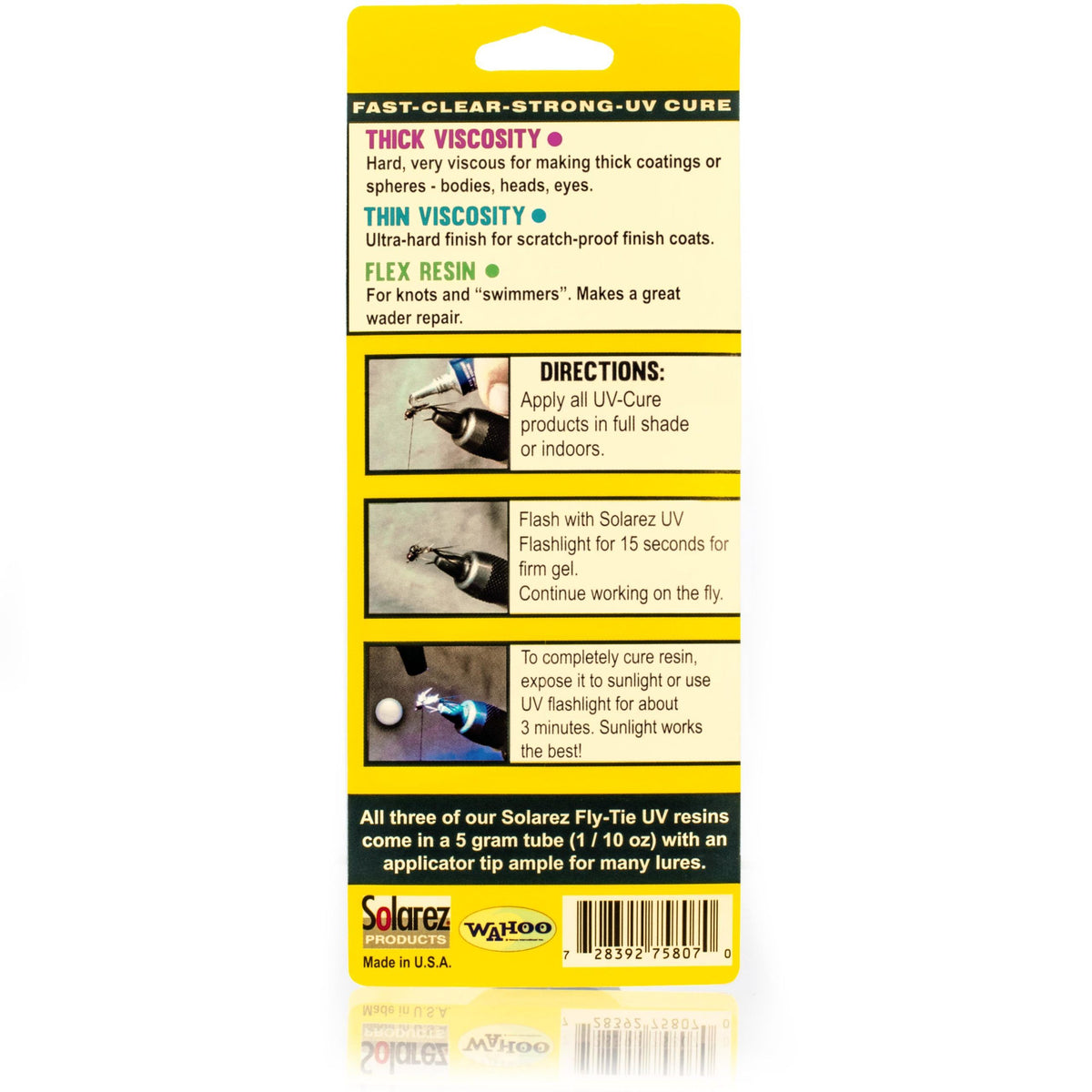Fly-Tie UV Resin 3 Pack