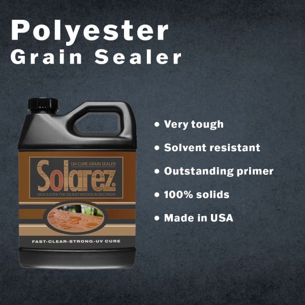 Polyester UV-Cure Grain Sealer (Pint)