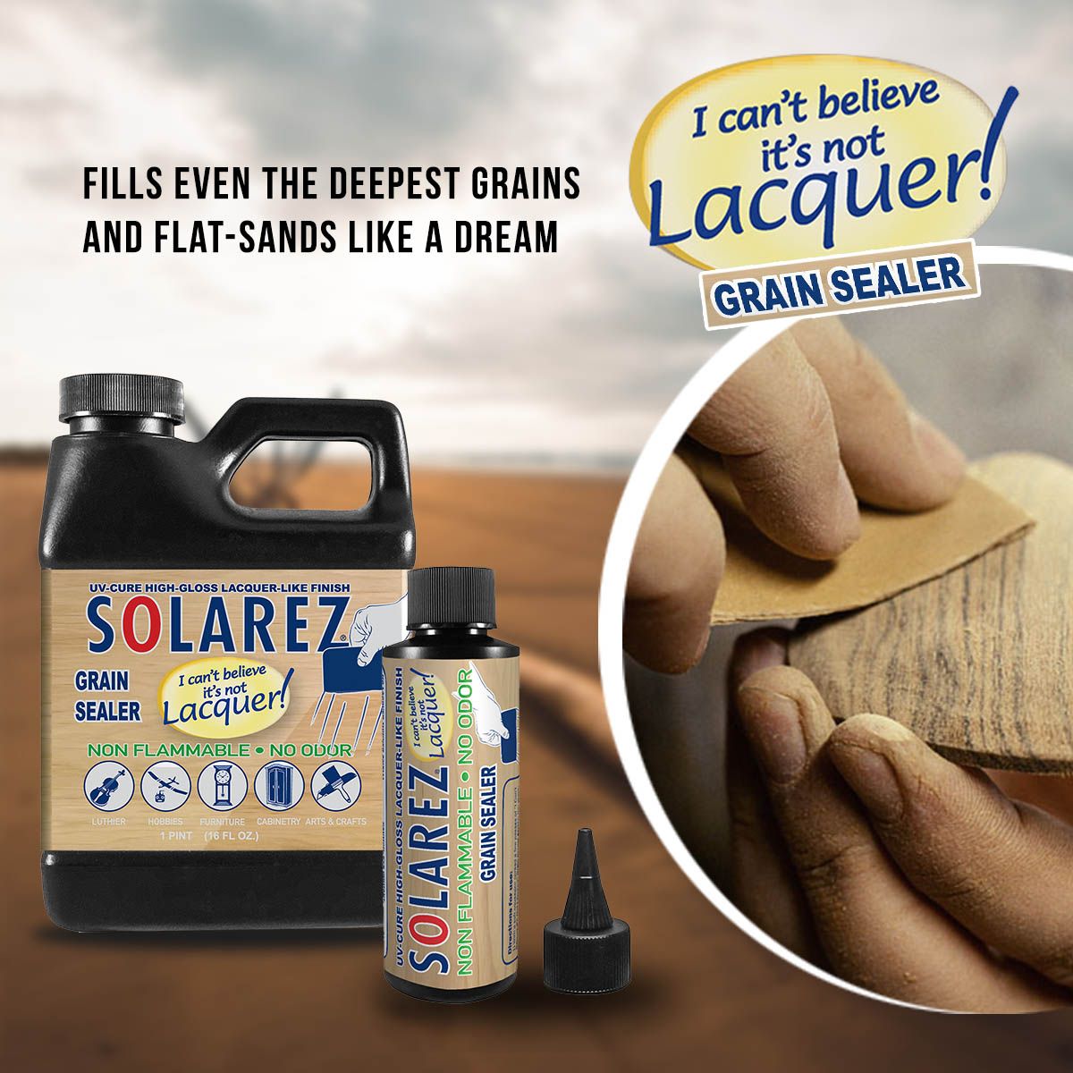 I Can't Believe It's Not Lacquer Grain Sealer