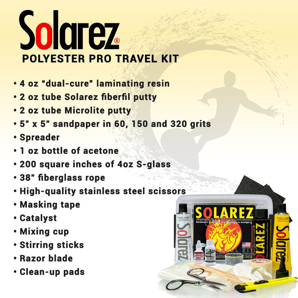Polyester Pro Travel Kit