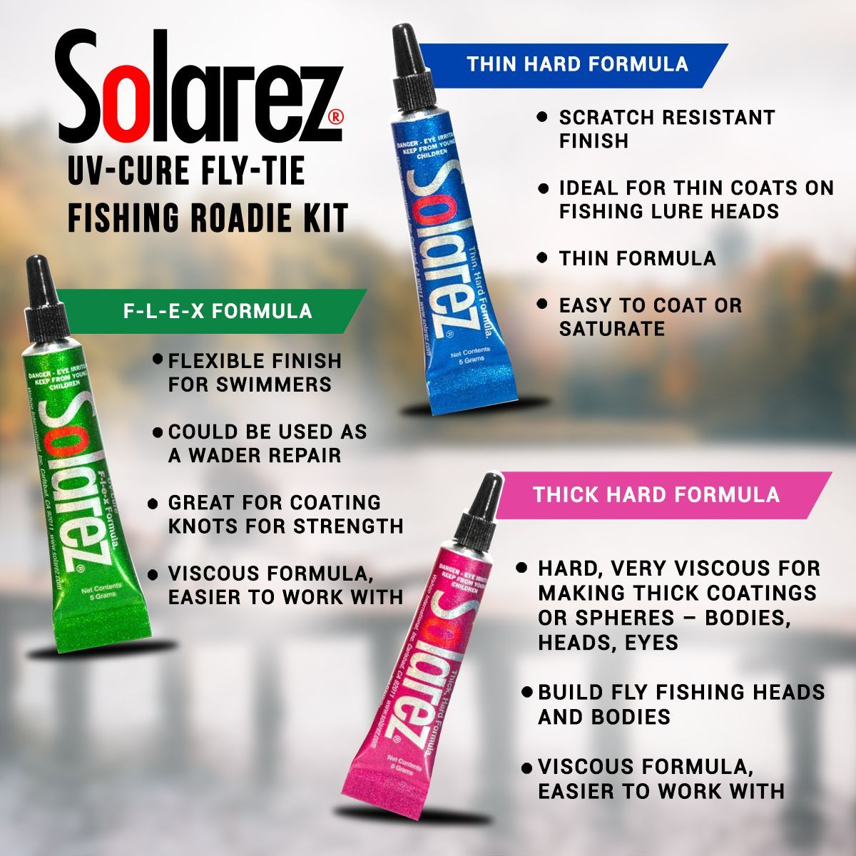 UV-Cure Fly-Tie Roadie Kit