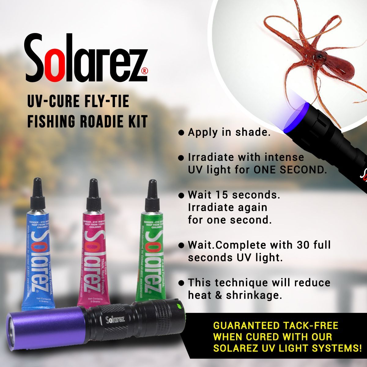 UV-Cure Fly-Tie Roadie Kit