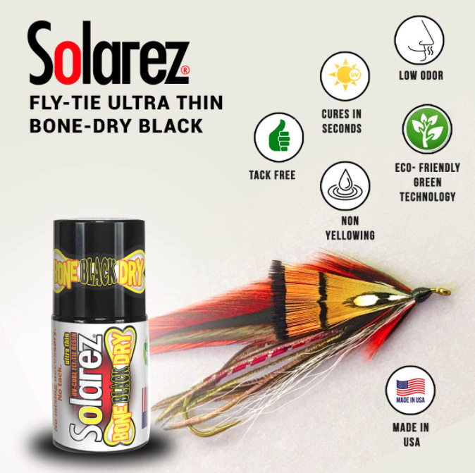 Fly-Tie Ultra Thin Bone-Dry - BLACK (0.5 OZ)