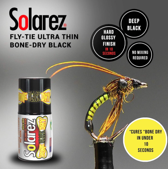 Fly-Tie Ultra Thin Bone-Dry - BLACK (0.5 OZ)